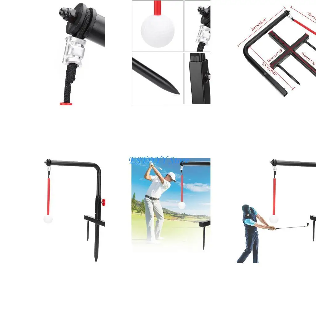 

G6DE Golf Swing Golf Warm-up Rod Practice Golf For Golfer Beginner