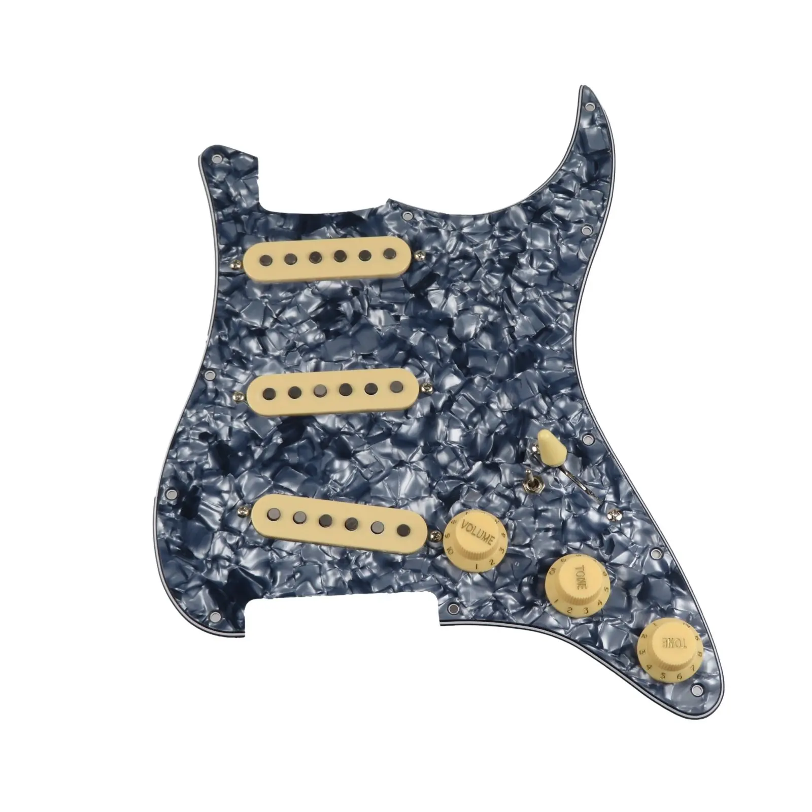 

Загруженные пикапы Pickguard, гитара Alnico 5 SSS, одиночные катушки/семейный набор