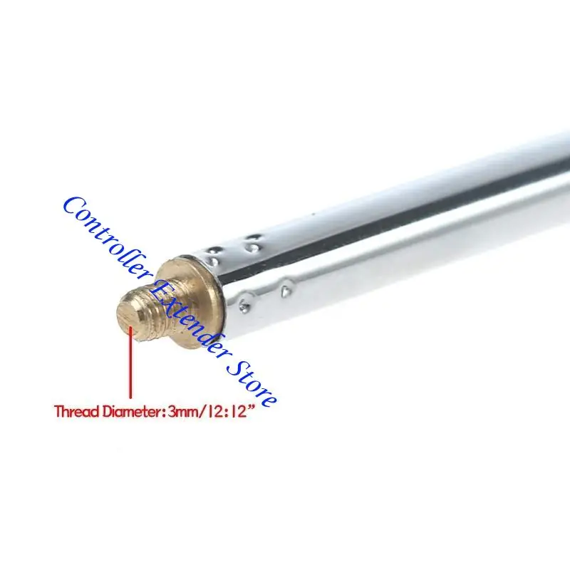 N84B استبدال الراديو RC هوائي هوائي هوائي هوائي التلسكوبي الهوائي 5 أقسام عالمية لمعدات تلفزيون الراديو