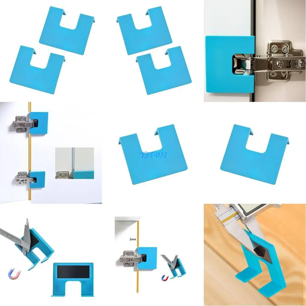 

E15A Accuracy Hinge Installation Plate for Accurate Door Mounting with 2mm Positioning