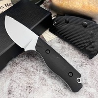 BM 15017 Survival Fixed Blade Knife with Sheath 8Cr13Mov Blade G10 Handle Hunting Camping Tactical Knife EDC Outdoor Knife