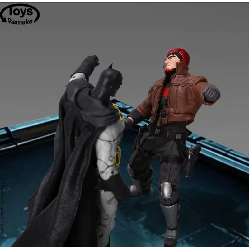 TOYSREMAKE Original  1\12 Dolls Batman Villain Series Red Hood Anime Action Figure Model Toys Movable Model Gifts Fo Boys