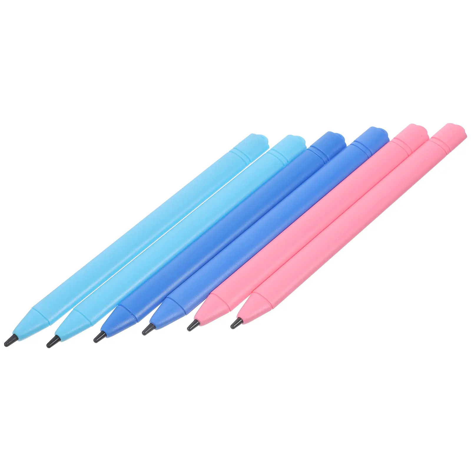 6 Pcs Stylus Pen for LCD Writing Tablet 4 8 Inch Conductive Rubber Tip Universal Touch Screen Drawing Writing Safe Portable