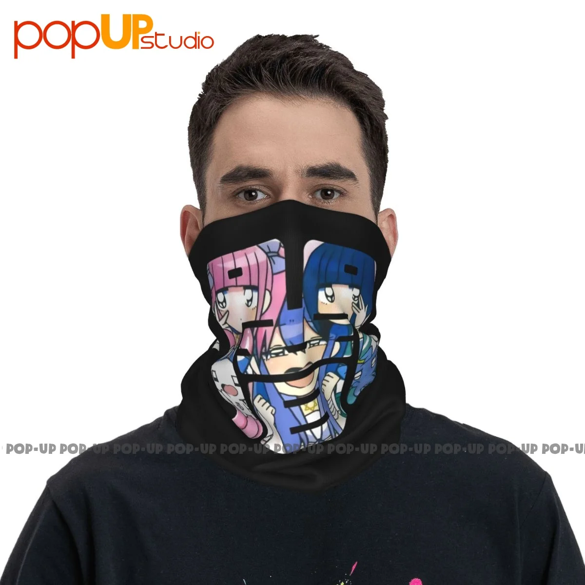 Menhera Chan Neck Gaiter Bandana Scarf Face Mask