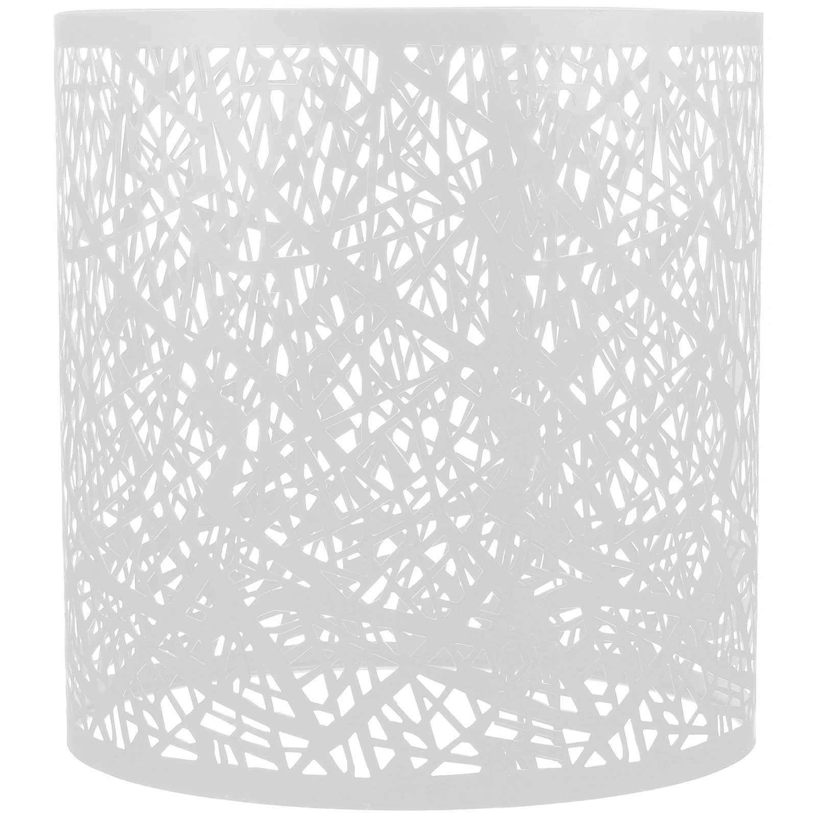 

Modern Metal Lamp Shade Large Round Hollow Design For Bedroom Living Room Table Floor Wall Light Cover E27 Socket Black Iron