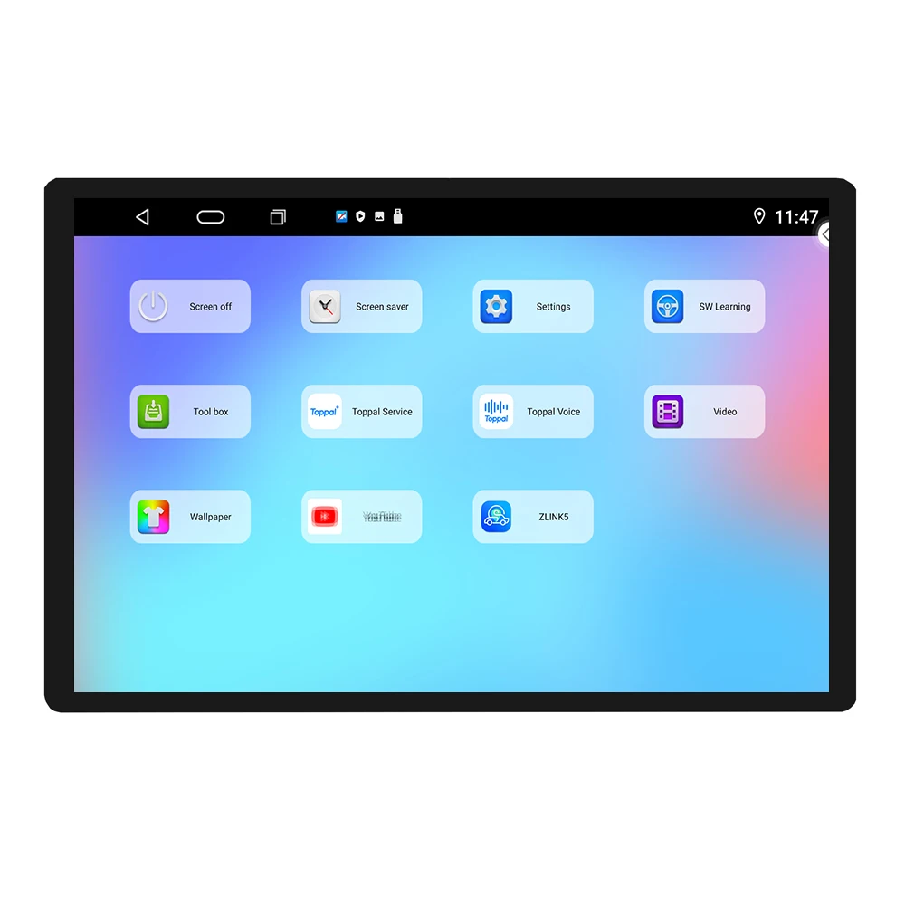 13 Inch 2K Resolution Touch Screen Car Stereo Android 14 2/4/6GB RAM 32/64/128GB ROM 4G BT 5.0 CarPlay Android Auto 2DIN
