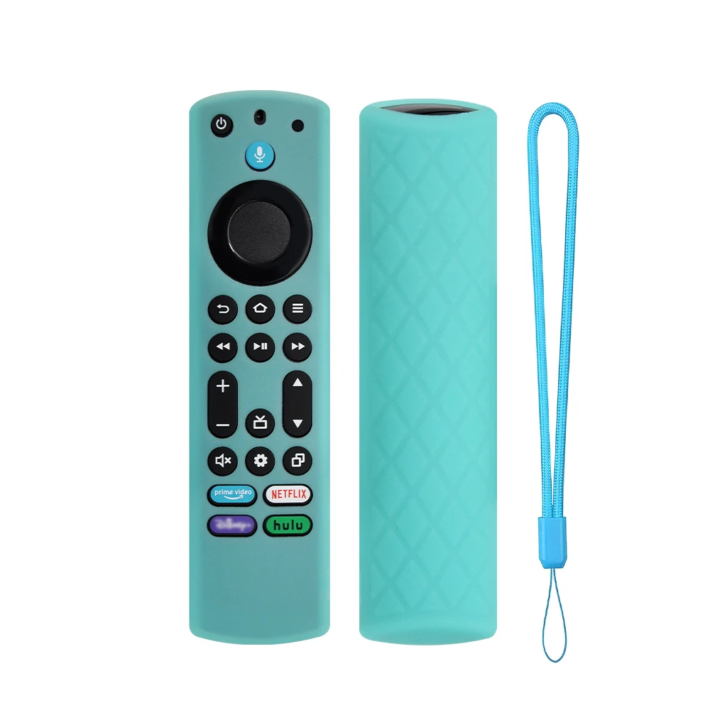 Silikon-Fernbedienungshülle für 2023 Fire TV Stick 4K Max 2. / Tanne TV Omni-Serie / FireTV 4-Serie Fernbedienung, leuchtet im Dunkeln – Detail 10