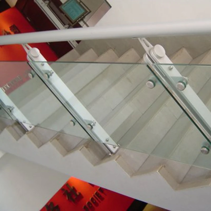 Maatwerk Hot Selling Trappen Balkon Dek Balustrade Kwaliteit Metaal + Glas Ontwerpen Brandwerende Reling Systeem