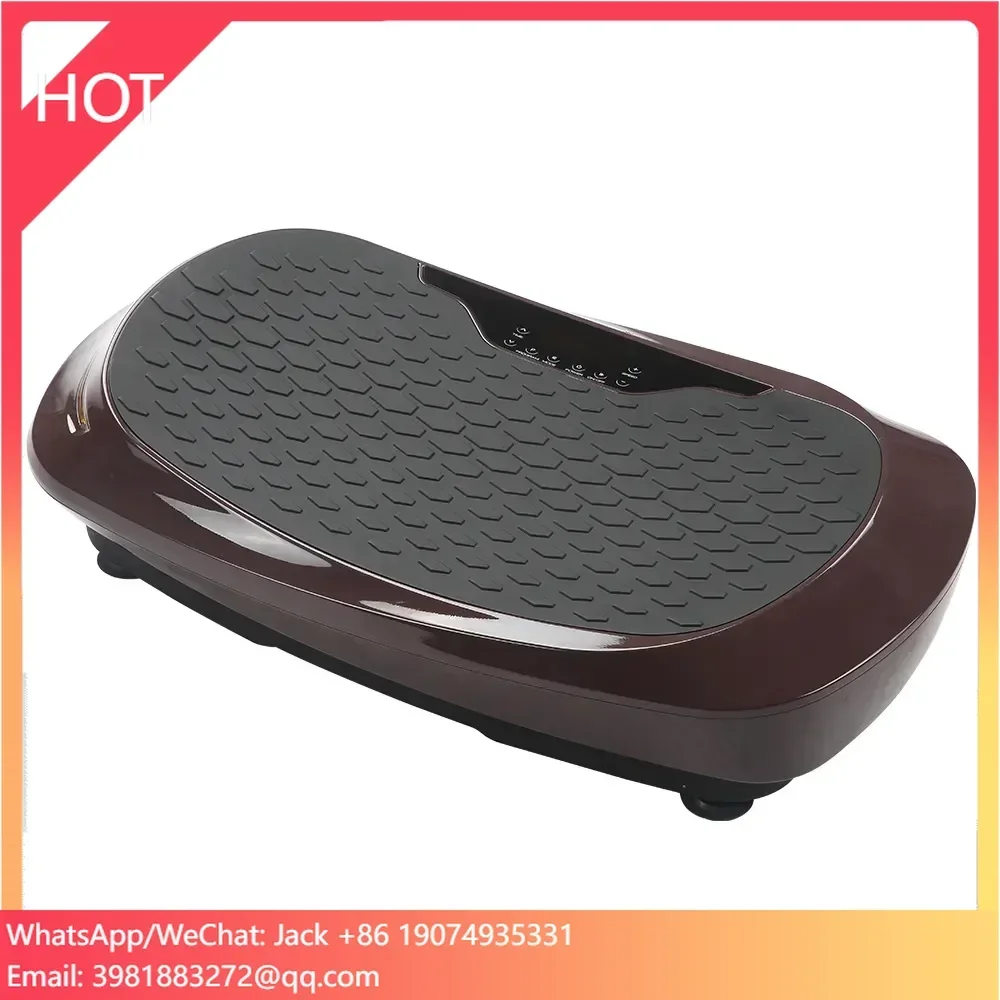 Hot Selling 4D Vibrating Plate Machine Crazy Fit Massage Whole Body Vibration Plate Exercise Machine 4d Vibration plate