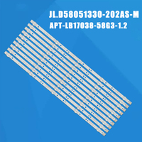 LED Backlight strip For Skyworth 58G2A 58G3 58K5D 58F55 JL.D58051330-202AS-M V580DJ4-MD1 APT-LB17038-58G3-1.2 7779-658000-D130