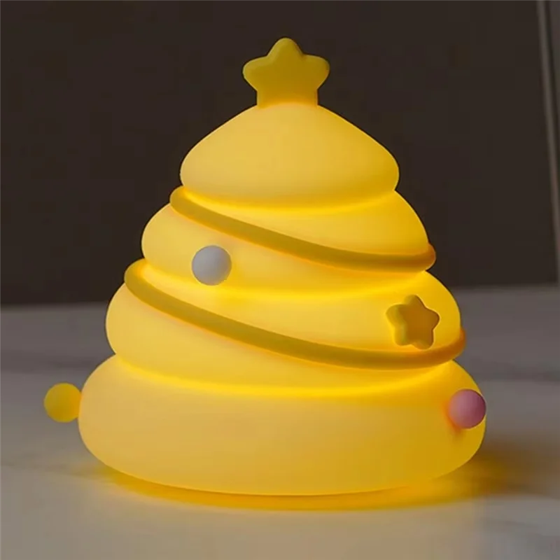 Promotion! Silicone Lamp For Kids Silicone Sleeping Kid's Pat Lamp Battery Kid's Bedside Lamp For Study Room Kid's Room Bedroom