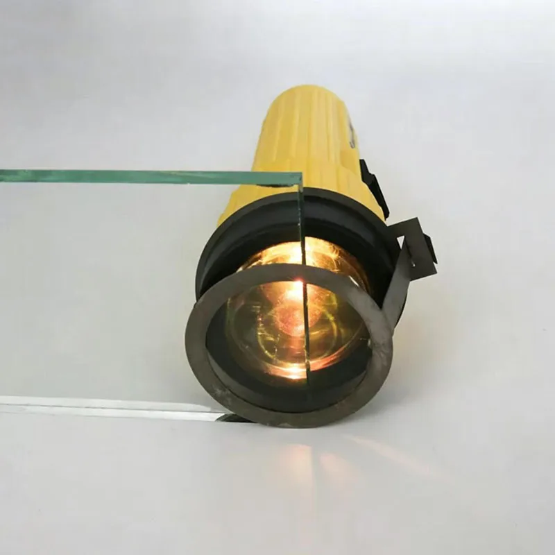 Tempered Glass Inspection Flashlight Fast Identification Detector Lamp Distinguish Tempered & Ordinary Glass