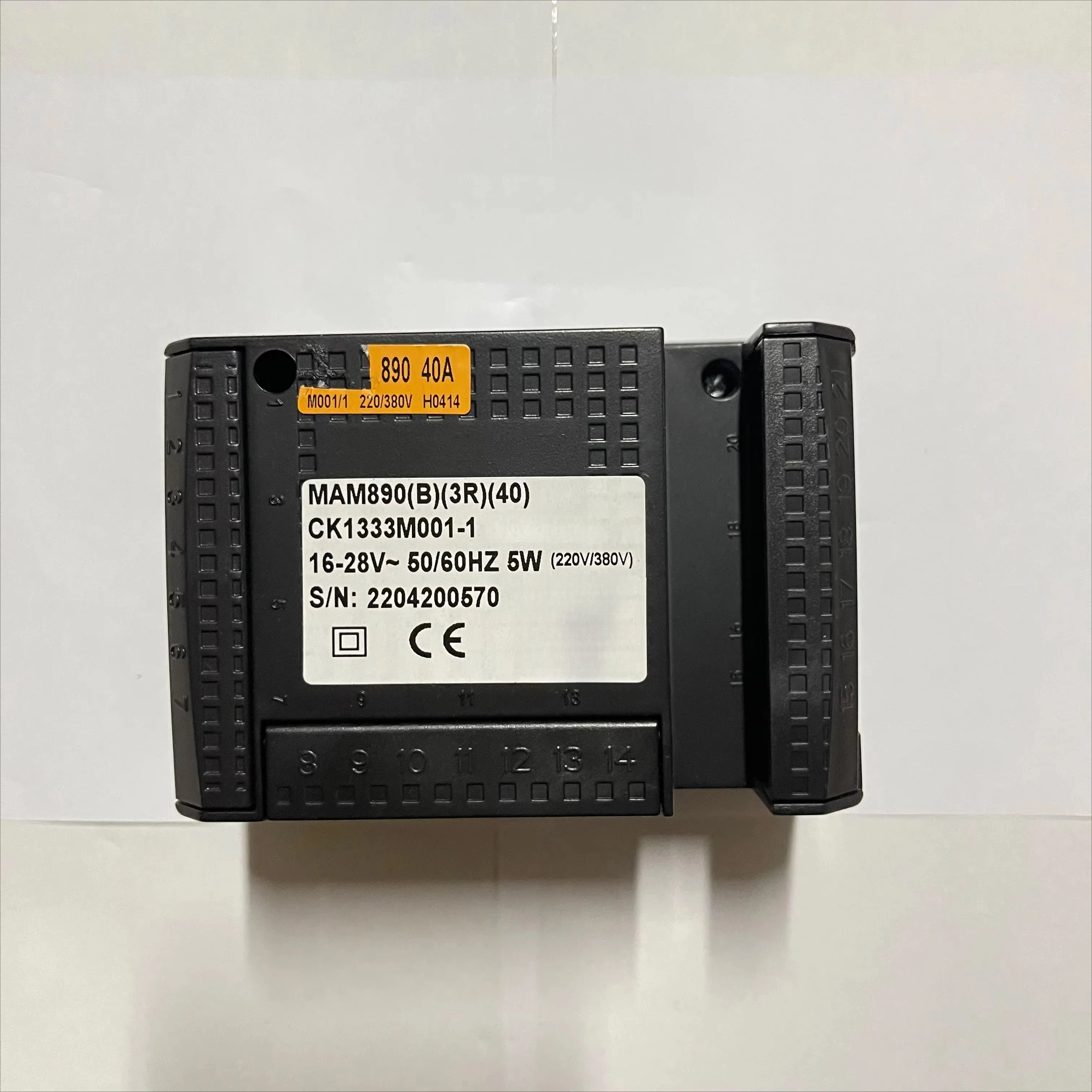 

High-quality industrial spare parts PLC controller with transformer MAM-890