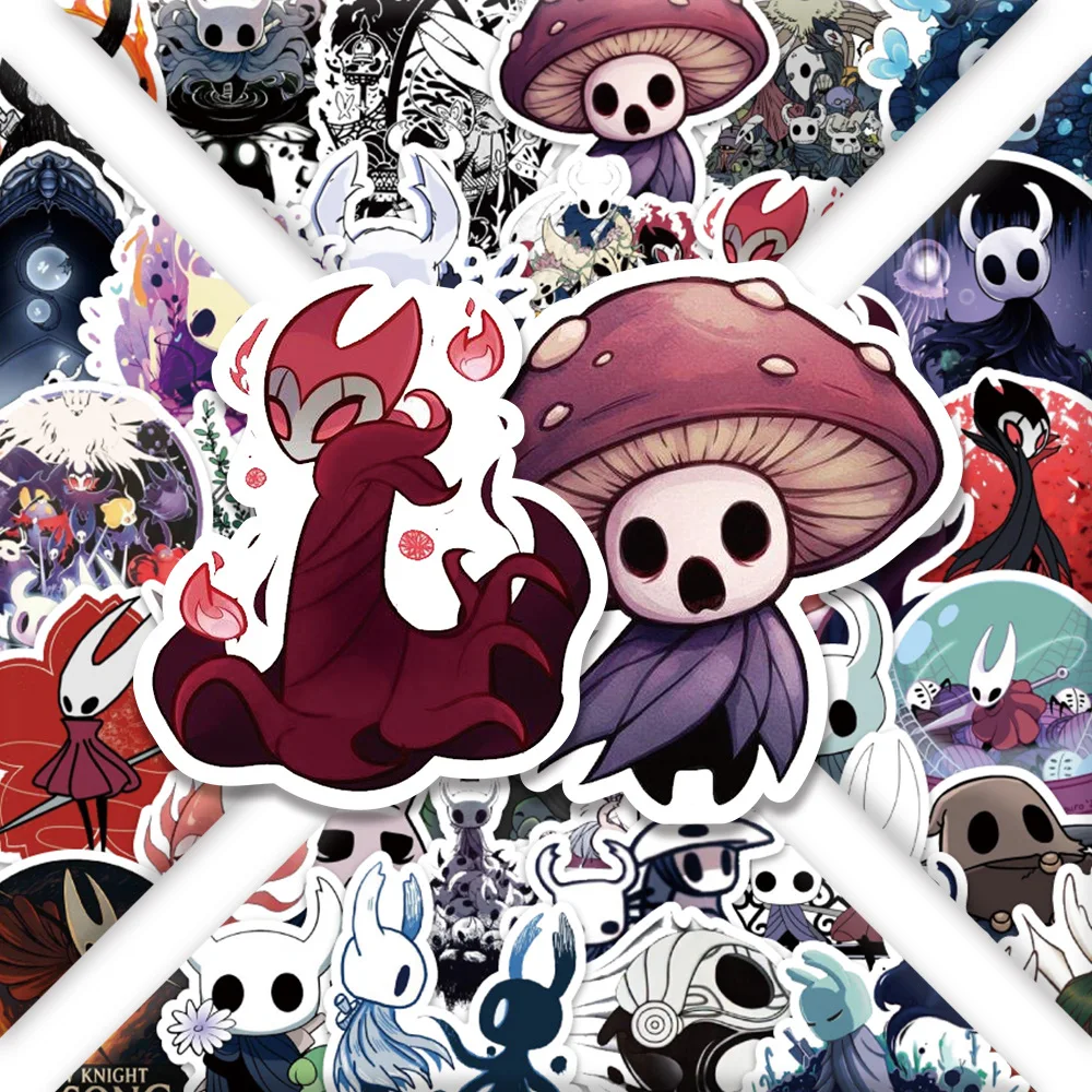 54 قطعة من ملصقات الفارس المجوف ملصقات جرافيتي للعبة مقصورة أمتعة السيارة ملصقات مقاومة للماء