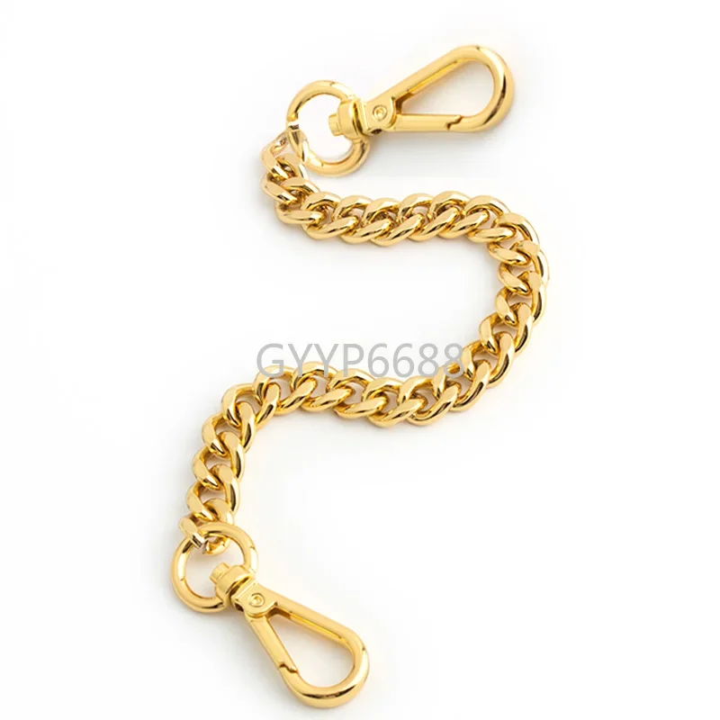 1-5 pieces 3mm thick stain steel chain bag chains accesssories gold bag chain wide shoulder bag strap