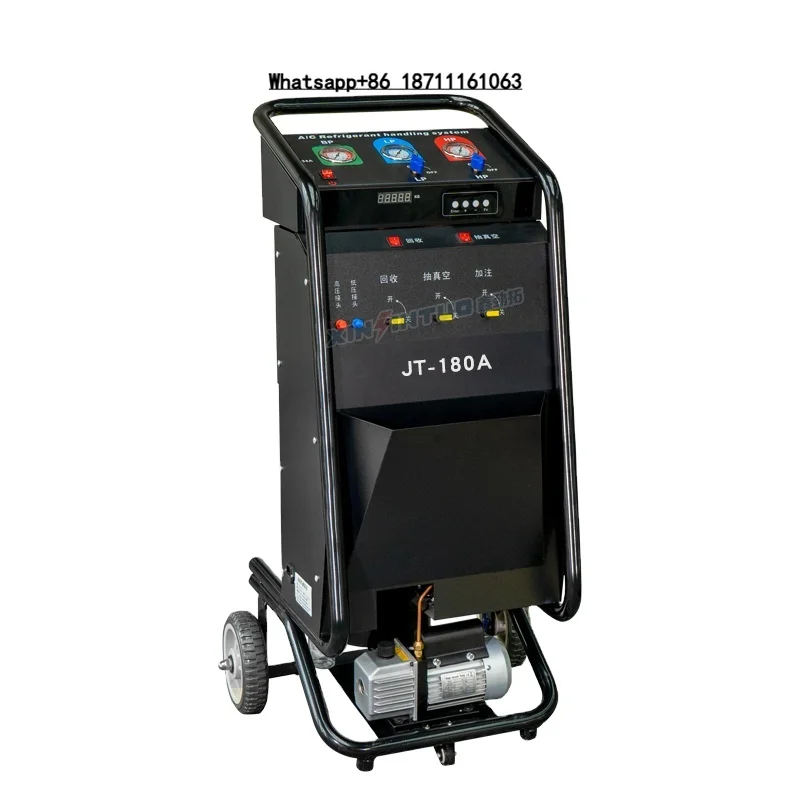 

Universal Automobile Air Conditioning Refrigerant Recovery Filling Machine Freon Automatic Function