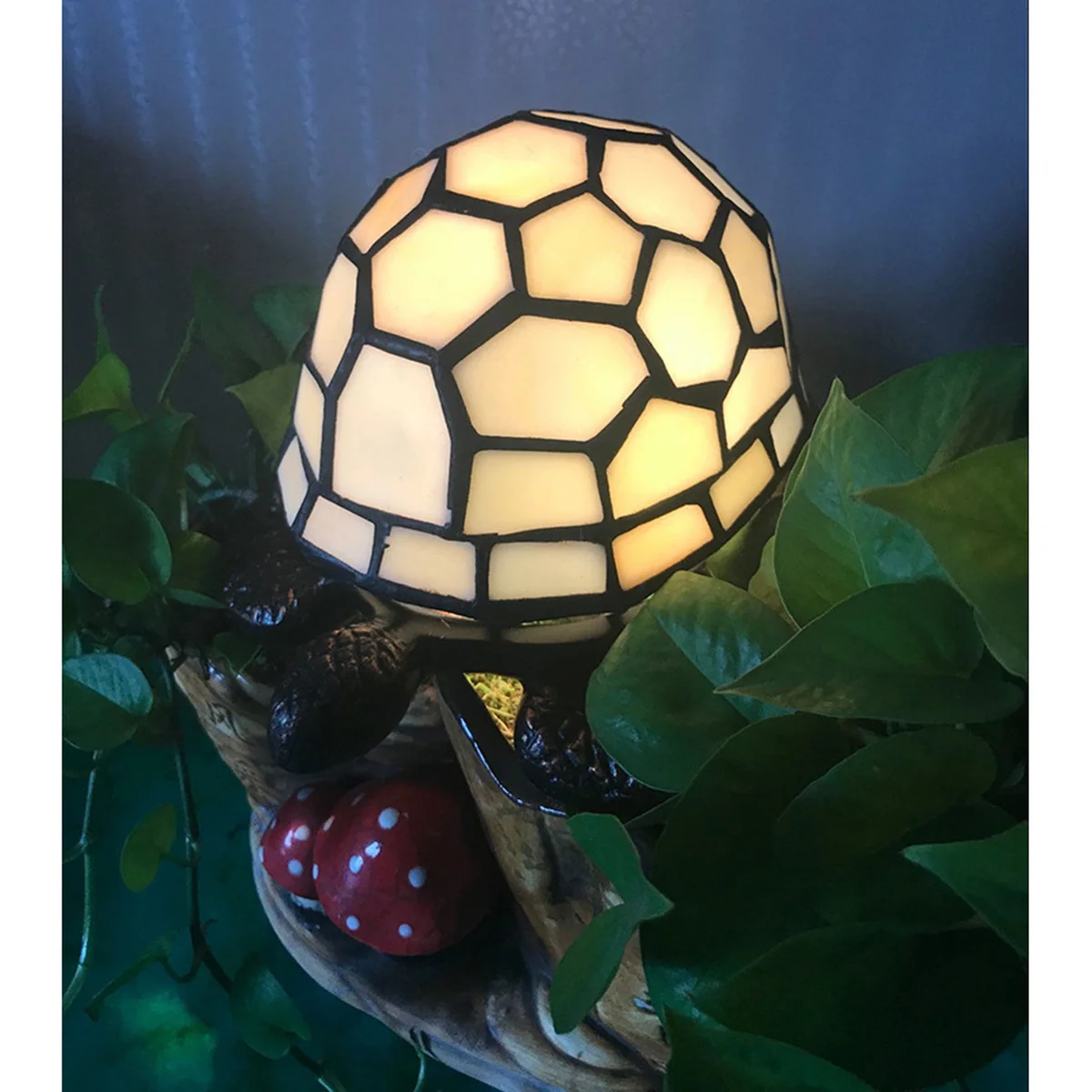 مصباح لهجة صغيرة أضواء الزخرفية لردهة الفندق طاولة جانبية ضوء الليل السلحفاة الرجعية ضوء دافئ الاتحاد الأوروبي التوصيل #4