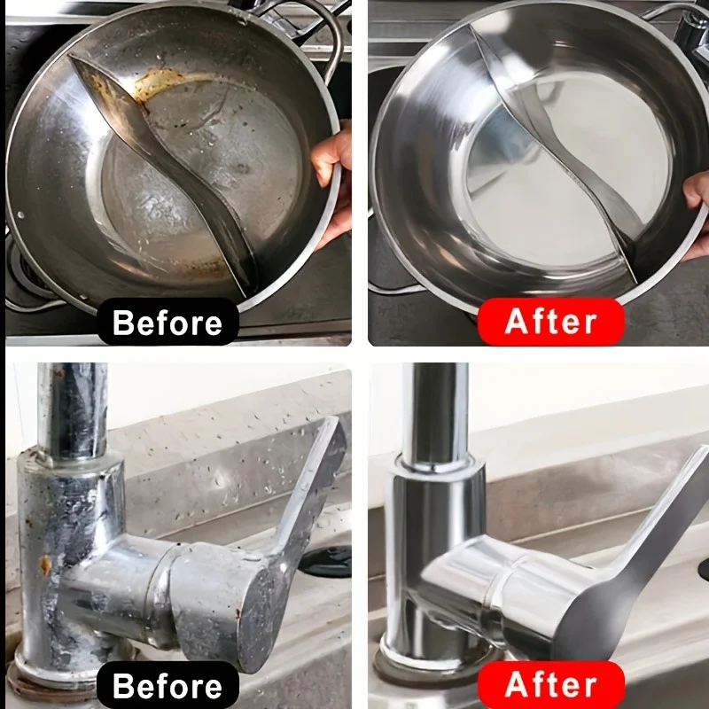 كريم تجديد المعادن متعدد الأغراض/وكيل إصلاح وتلميع الكروم، مناسب للسيارات والدراجات النارية