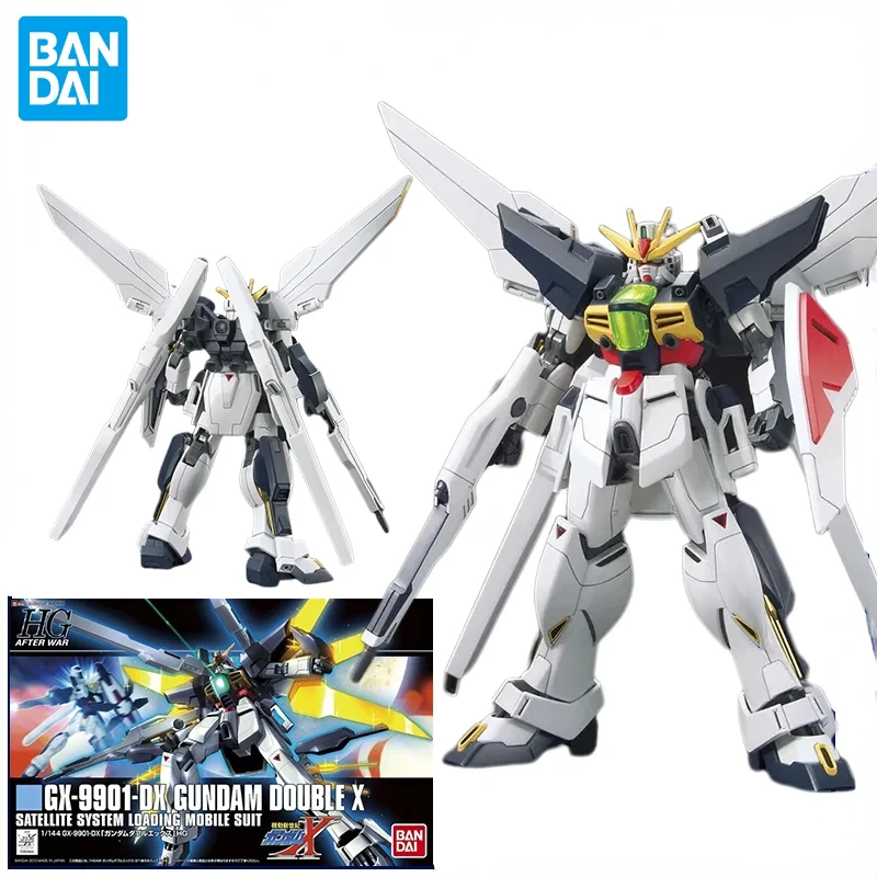 In Stock Original Bandai  HGAW 1/144 GX-9901-DX GUNDAM DOUBLE X Anime Model Anime Figure Model PVC Toys Collection Doll Gifts