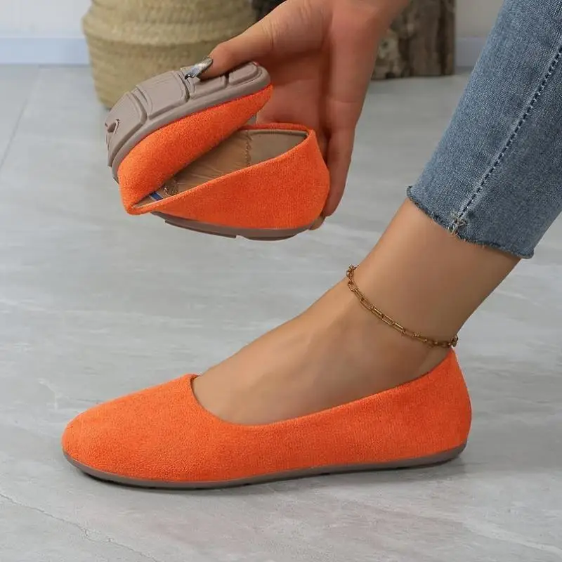 

Женские повседневные прогулочные туфли Single oes Мягкие и легкие туфли на плоской подошве Faionable Mule Sle Busin Wind Wool Inner Ci Walk