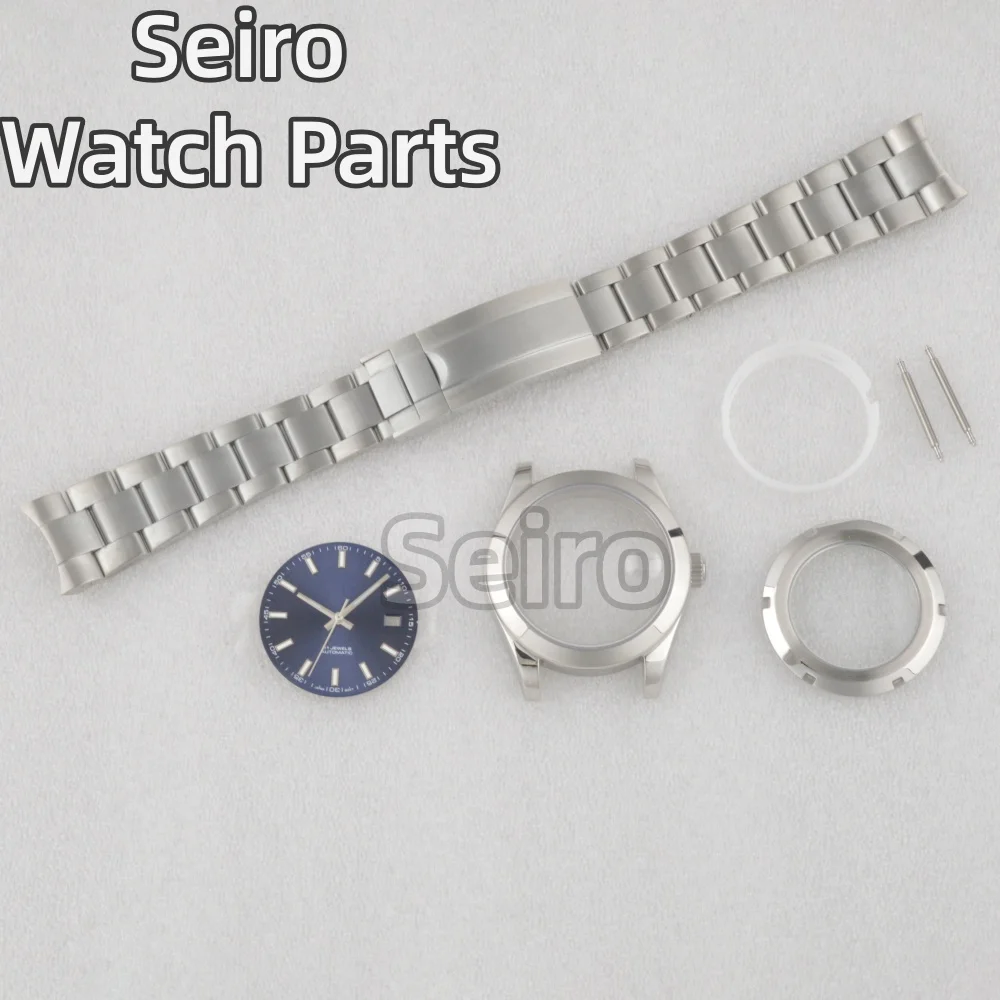 41 مللي متر nh35 حافظة المحار اليوبيل سوار ل Datejust nh35 nh36 حركة 31 مللي متر الهاتفي الياقوت ارتفع الذهب الفضة حاوية من الفولاذ المقاوم للصدأ