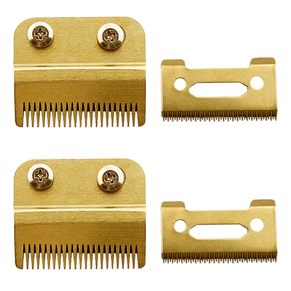 

2Sets Hair Trimmer Blades Adjustable Replacement Heads for Smooth Gliding Over Most Hair Types Easy Installation At Home