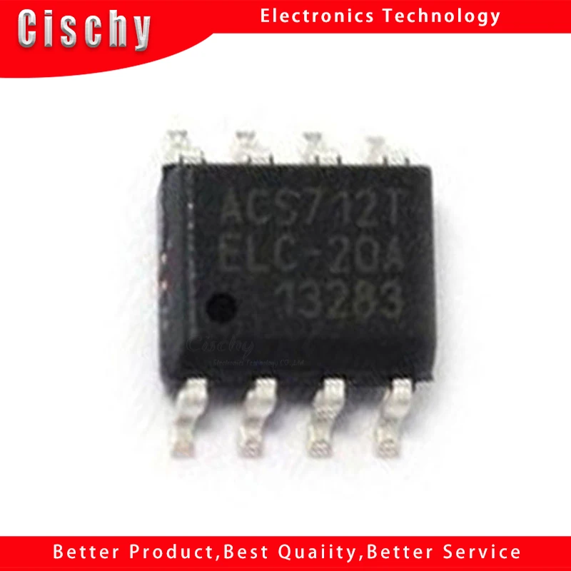 

2pcs ACS712ELCTR-20A SOP-8 ACS712-20A ACS712T ACS712TELC-20A ACS712 SOP ACS712ELCTR-05B ACS712ELCTR-30A ACS712ELC-30A