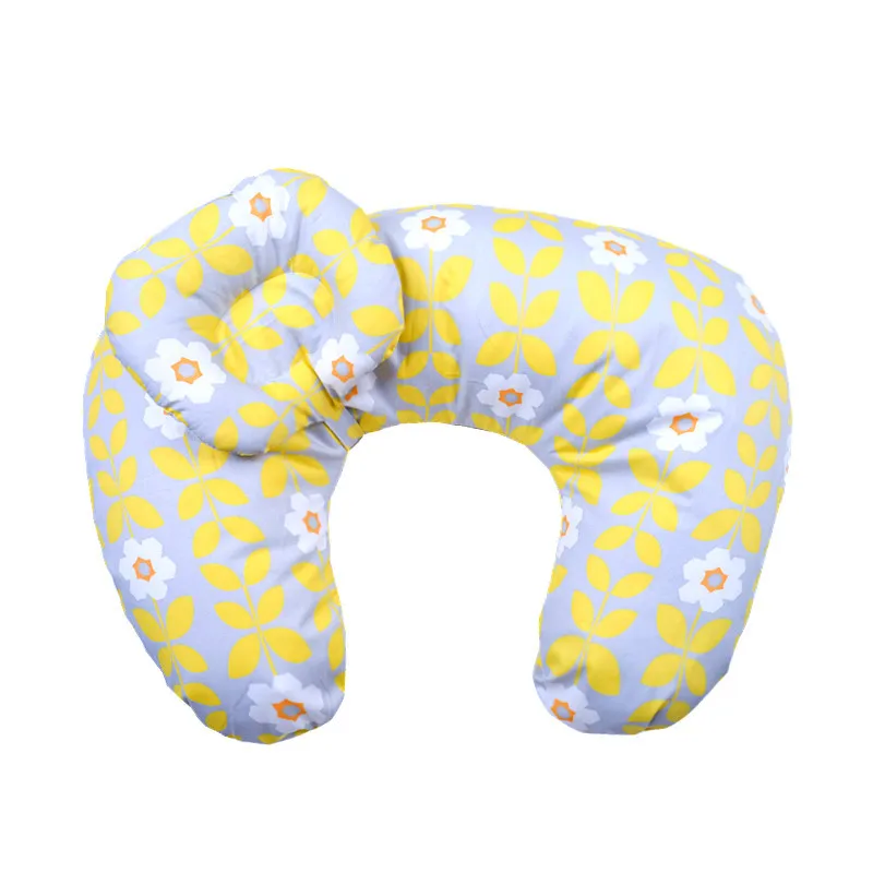 Simple Print Pattern Baby Side-lying Feeding Pillow Cute Newborn Anti-vomiting Milk Pillow Pregnant Woman Breastfeeding Artifact