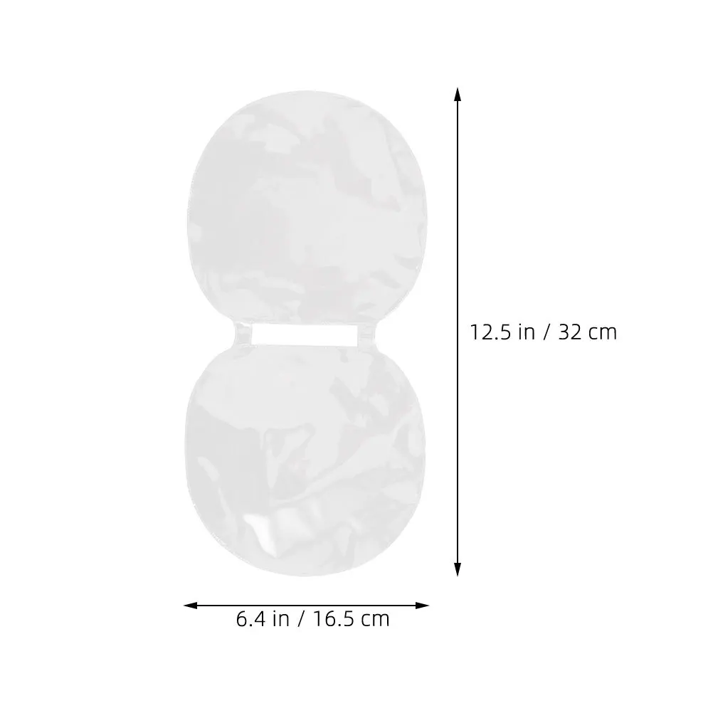 6 قطعة مضرب تنس الطاولة طبقة رقيقة واقية مزدوجة الوجهين سميكة غطاء PVC المحمولة الريشة اكسسوارات المعدات طويلة الأمد #5