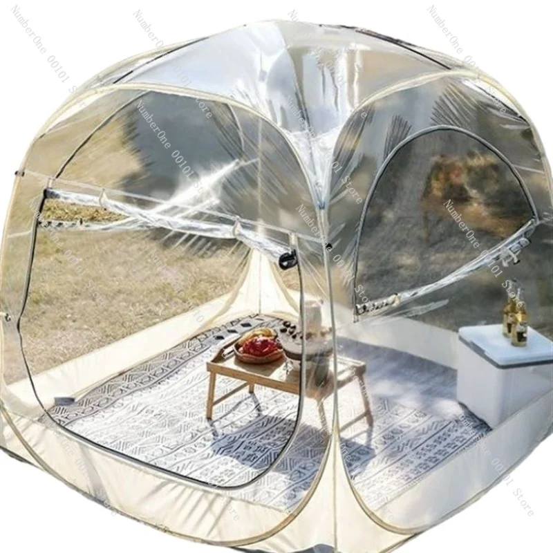 Transparent Tent Autumn and Winter Outdoor Windshield