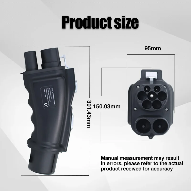 CCS2 to GB/T EV Converter Adapter DC 250A 1000V CCS Combo2 to CHAdeMO GBT TO CCS1 250KW Electric Vehicle Fast Charging Adaptor