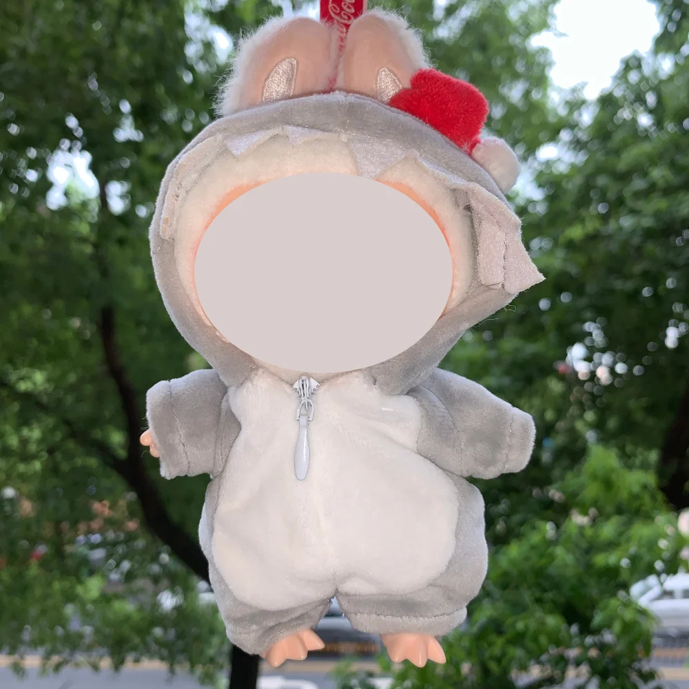 ملابس دمى LA BUBU مقاس 17 سم (بدون دمية مادية) مجموعة ملابس LA BUBU، مجموعة فستان LA BUBU ودبوس شعر، إكسسوارات ملابس LA BUBU، #1