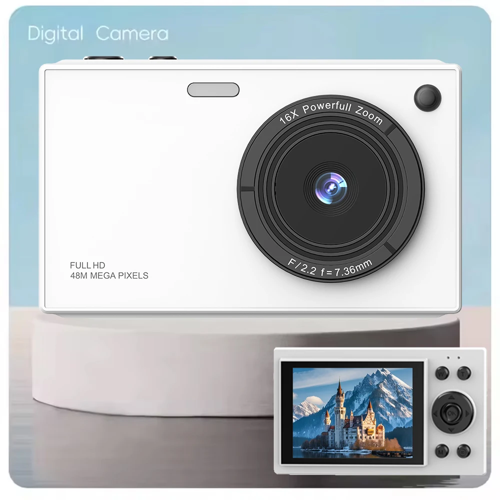 

STLF Professional 4K Digital with 2.8 Inch Screen CMOS Sensor Auto Focus 16X Zoom 64 MP 1500mAh-Video Recording 1500mAh