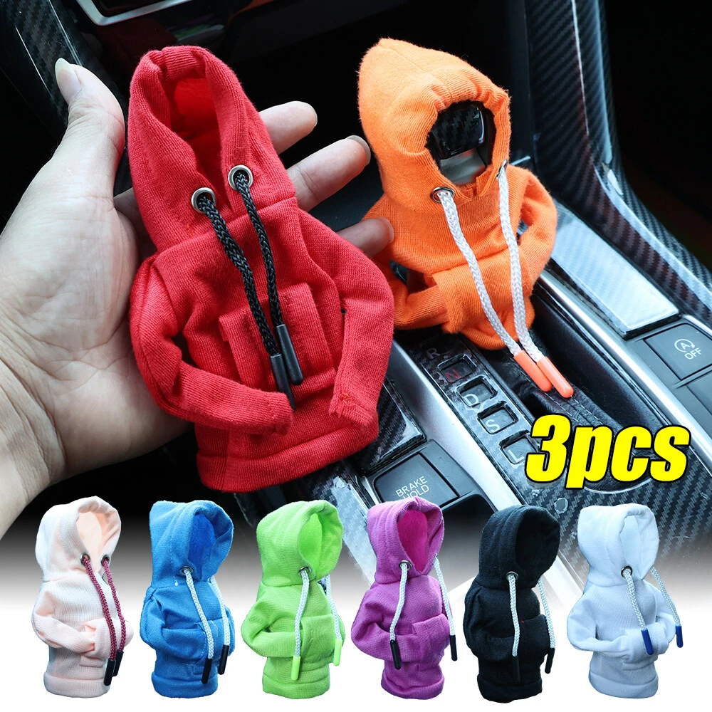 Hoodie Car Gear Shift Cover Fashion Gearshift Hoodie Car Gear Shift Knob Cover Manual Handle Gear Sweatshirt Change Lever Cover