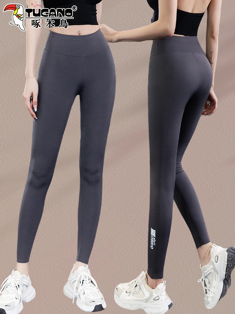

Женские брюки для йоги с высокой талией и эффектом утяжки живота, весна-осень, новинка, модель Woodpecker