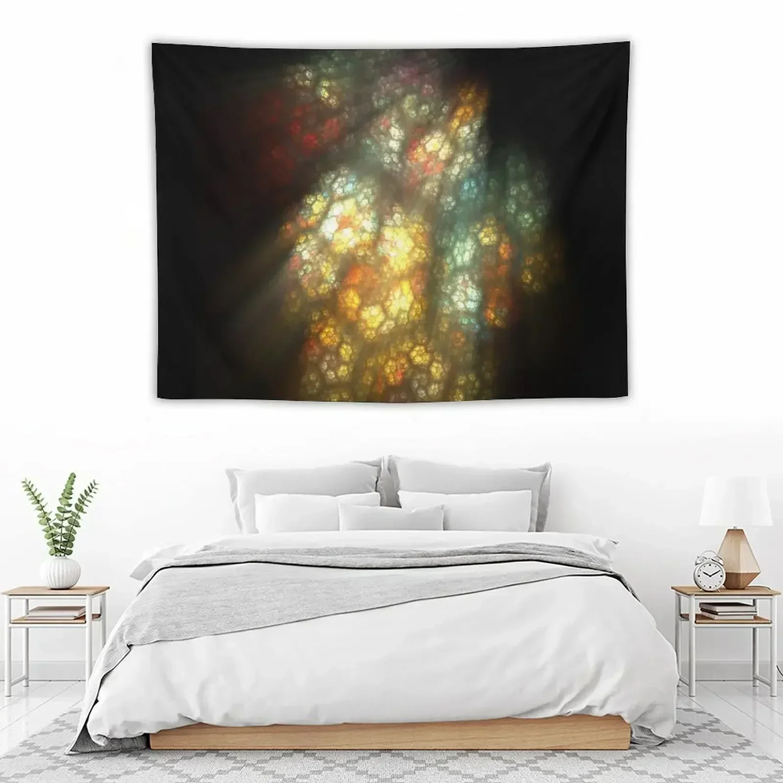

Cathedral Light Tapestry Luxury Living Room Decoration Custom Decorative Wall Tapestry