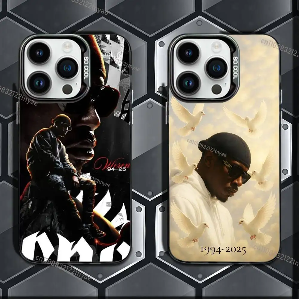 

COOL Diamant Noir Phone Case For iPhone 17,16,15,14,13,12,11 Pro Max Plus W-Werenoi Colorful Gradient Soft TPU Black Cover TPU