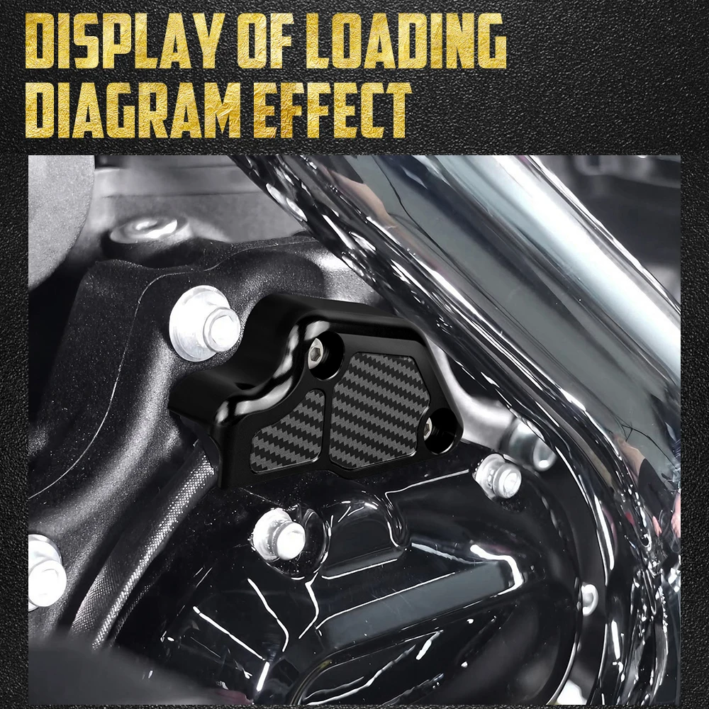 Motorcycle Gear Position Sensor Cover For Harley Touring Road Street Glide 23.5-26 Softail Fat Boy Breakout 25-26 Clutch Cover