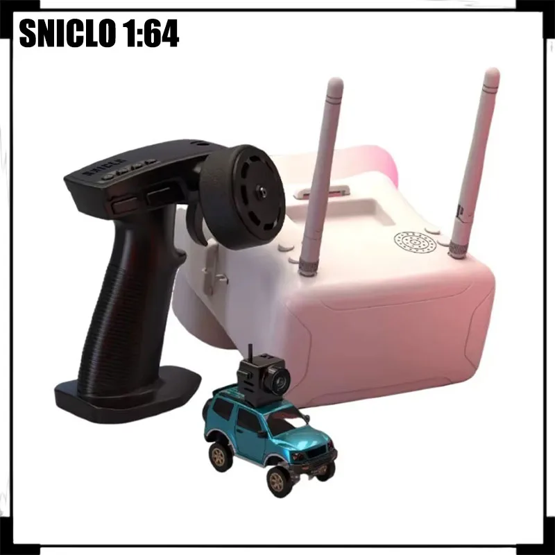 Sniclo 1:64 Rc Car Fpv Mini Remote Control Off-Road Climbing Vehicle Rc Four-Wheel Drive With Camera Off-Road Vehicle Toy Gift