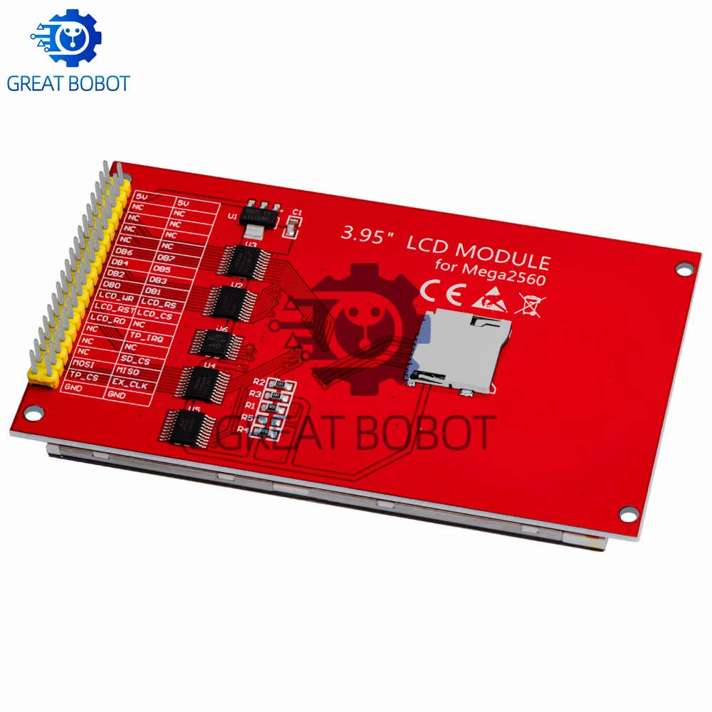 3.95/4.0 بوصة 320*480 ILI9488 TFT وحدة عرض LCD ملونة مع لوحة اللمس-متوافق مع Arduino لـ UNO & Mega2560 8Bit #3