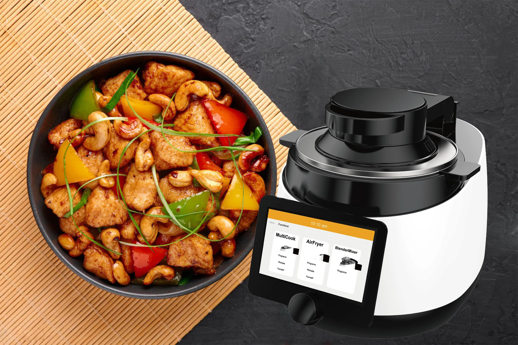 Автоматическая плита с Wi-Fi, кухонная техника, умный робот для приготовления пищи, термофритюрница, кухонный комбайн, кухонная машина