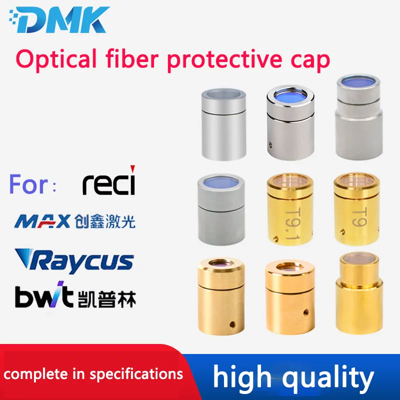 Fonte de Laser Lente Protetora para Janelas Qbh Tampa de Proteção Fibra Laser Corte Soldagem Lentes de Cristal de Fibra Óptica 10*1.5 Raycus Max