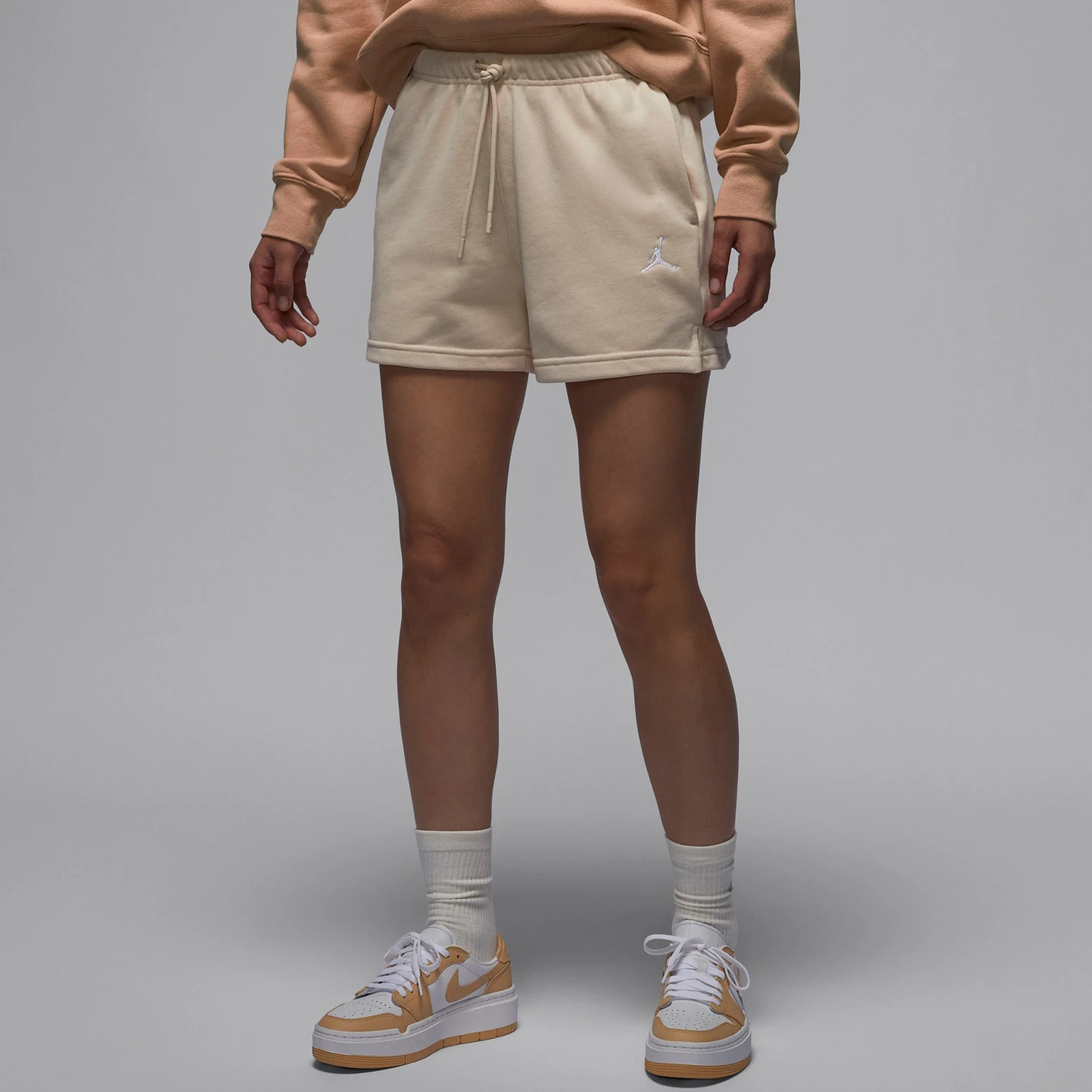 

Nike Official Genuine JORDAN Women's Knit Breathable Running Shorts HJ1366-203