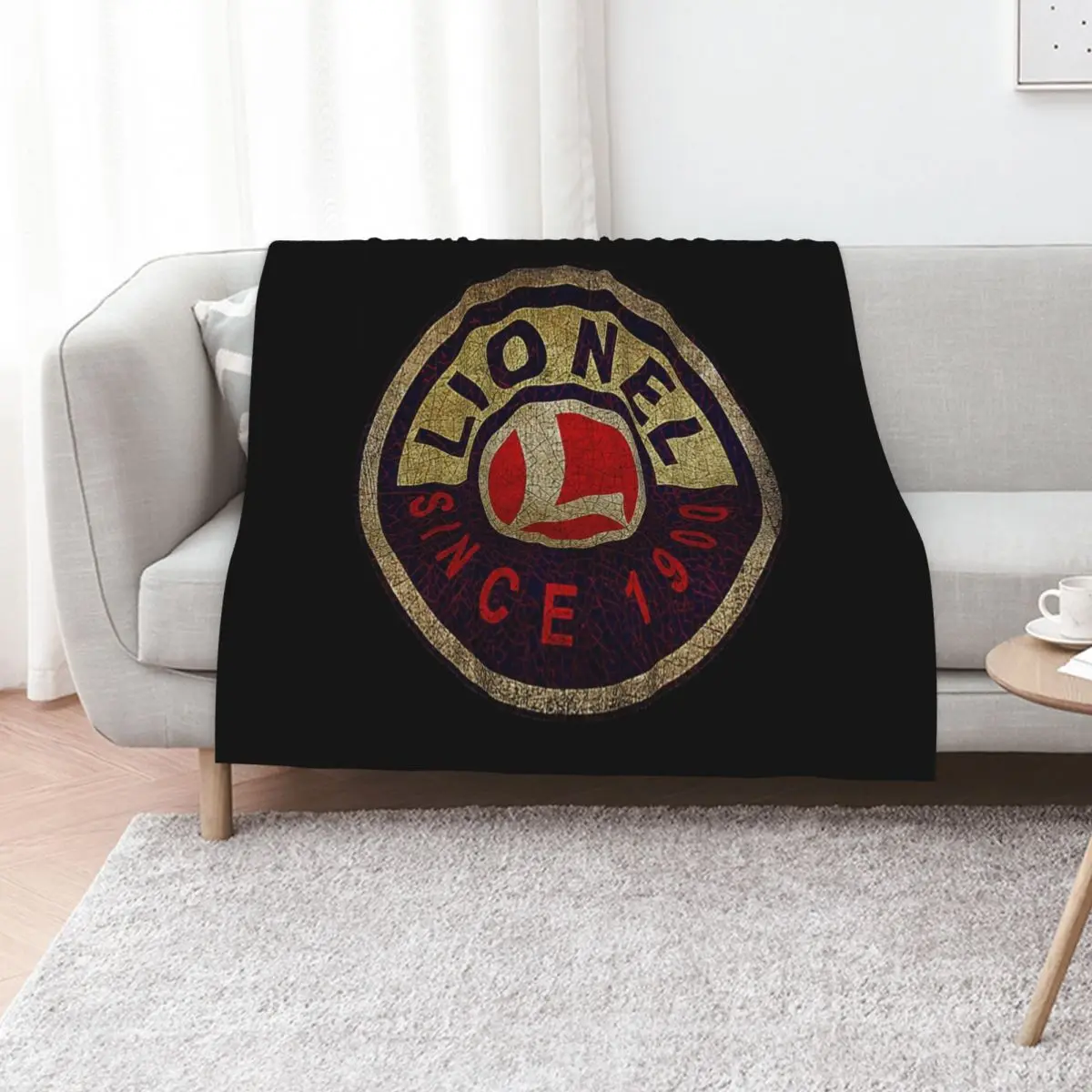 Lionel Model Trains Shirt Throw Blanket Furrys Designers Bed linens for winter Giant Sofa Cute Blankets