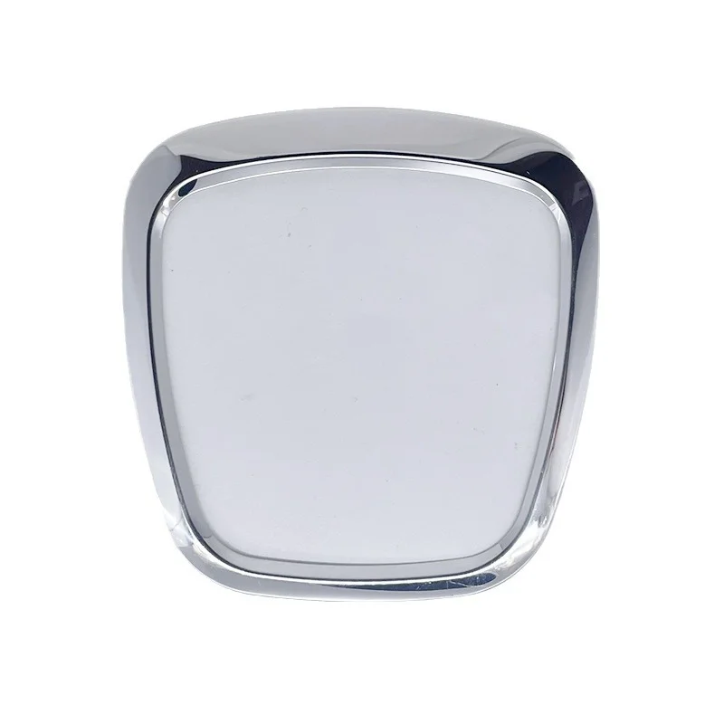 Chrome Car Steering Wheel Frame Trim Cover For Audi Q5 Q7 A3 S3 8P A4 B6 B7 B8 A5 B8 A6 C7 Center Logo Protection Cover Sticker