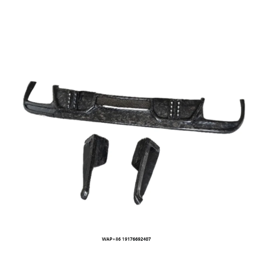The New LD Style Forged Carbon Fiber Rear Diffuser Bumper Lip Body Kit Is Suitable for the 2020-2023 X5M F95