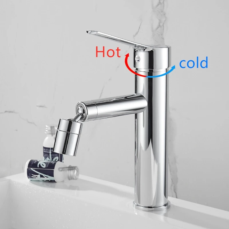 Bidet Faucet Finished Deck Mounted 304 Stainless Steel Bathroom Adjustable Single Hole Mixer Hot And Cold Tap Bidet Faucet