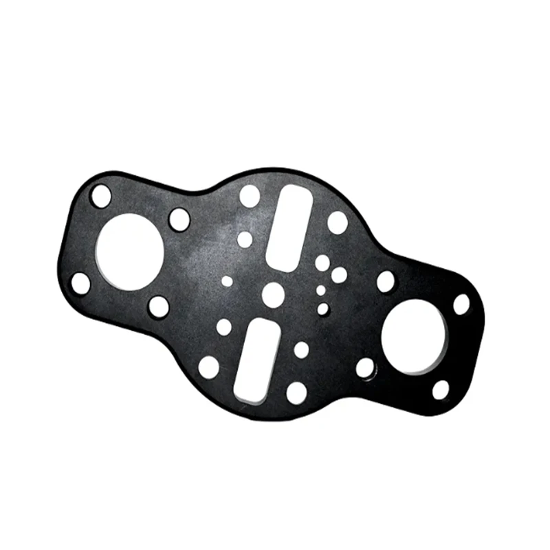 Custom CNC Machining Aluminum Milling Service CNC Machining Fabrication Black Anodized Aluminum Parts