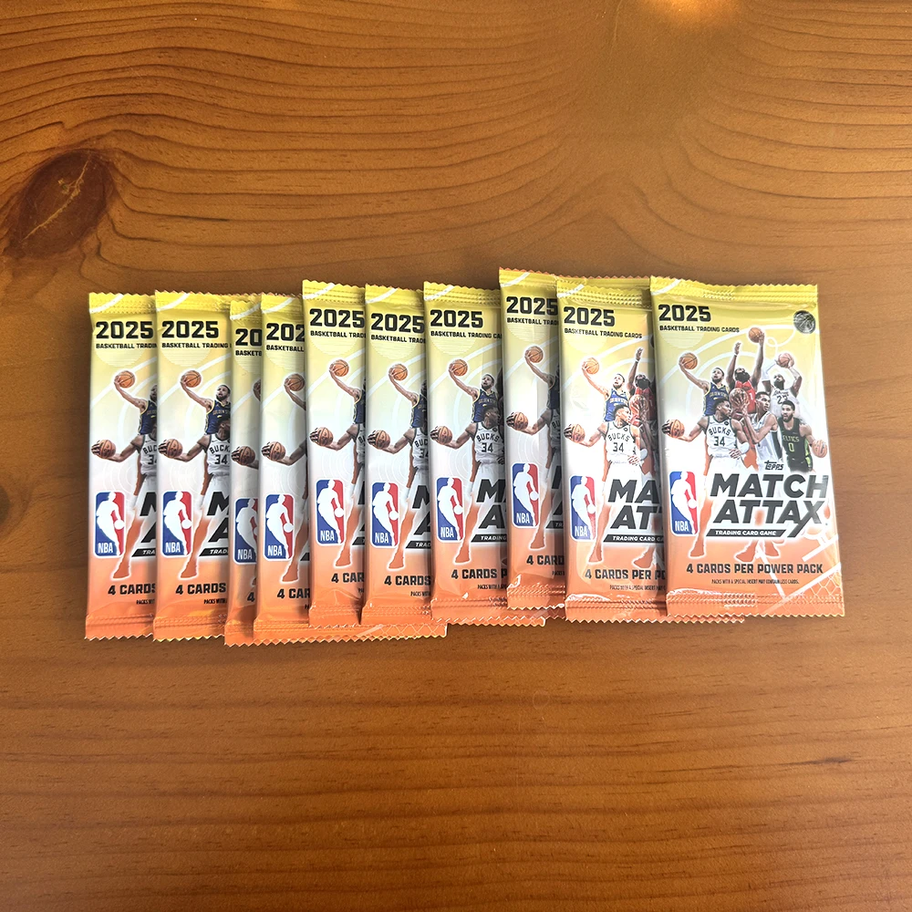 KAYOU 2025 NBAバスケットボール パワーパック 1箱40枚入り マッチアタックス トップス トレーディングカードゲーム スペシャルエクセントインサート＆フォイル