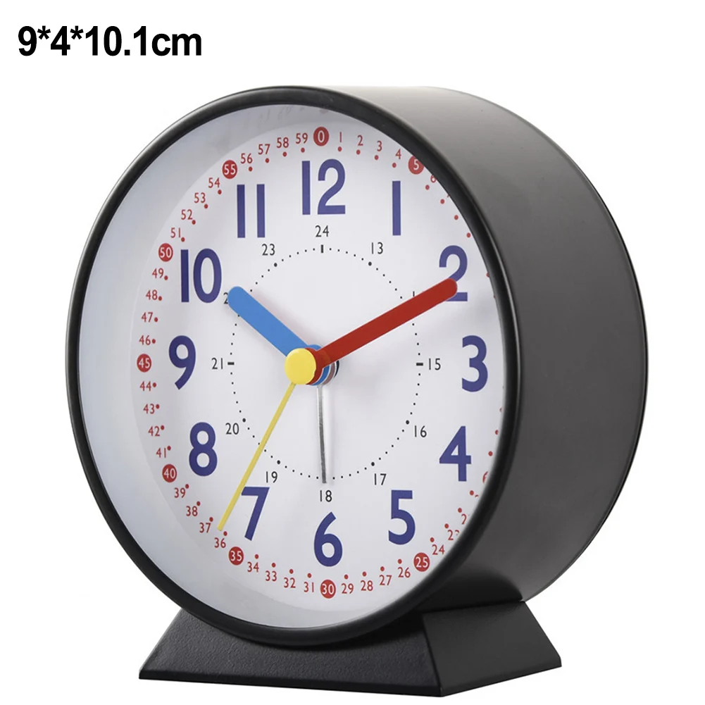 Bedside Table 9*4*10.1cm Luminous Alarm Clock Bedside Clock Multifunctional Use Portable Design Silent Movement